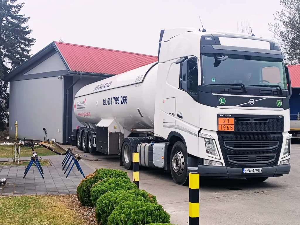 dorgas dostawa gazu flota