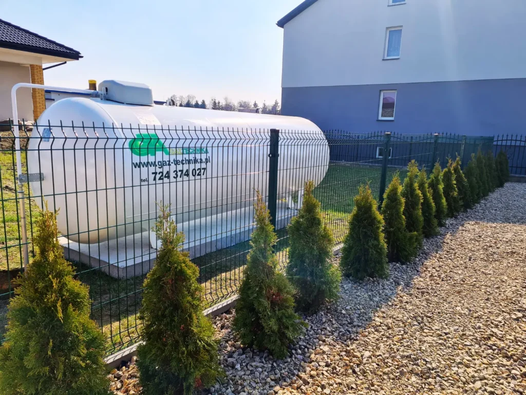 dorgas gaz technika zbiornik przydomowy