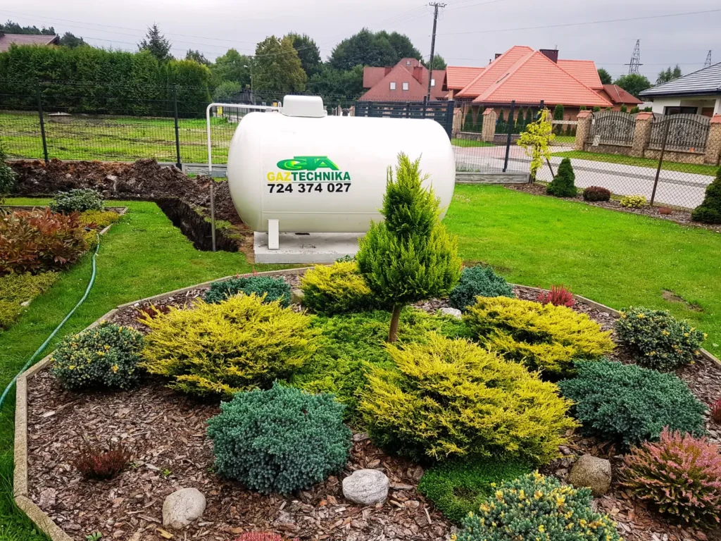 zbiornik przydomowy na gaz dorgas